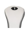 パフォーマンスギア（PG）ゴルフ ニットタイプ ドライバー用ヘッドカバー PGIT2T3024 WHT