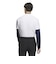 アディダス（adidas）ゴルフウェア モックネック レイヤード EPW グラフィック 長袖ストレッチシャツ MKS00-HY0964WH