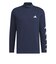 アディダス（adidas）ゴルフウェア モックネック レイヤード EPW グラフィック 長袖ストレッチシャツ MKS00-HY0964WH