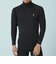 ハーレー（HURLEY）ゴルフウェア 防寒 保温 ファントム ワッフル インナー モックネック 長袖 MIW2312037-BLK