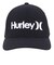 ハーレー（HURLEY）ゴルフ ONE AND ONLY フレックスフィット キャップ MHW2312055 BKWH