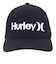 ハーレー（HURLEY）ゴルフ ONE AND ONLY フレックスフィット キャップ MHW2312055 BKWH