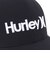 ハーレー（HURLEY）ゴルフ ONE AND ONLY フレックスフィット キャップ MHW2312055 BKWH