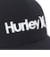 ハーレー（HURLEY）ゴルフ ONE AND ONLY フレックスフィット キャップ MHW2312055 BKWH
