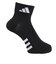 アディダス（adidas）ゴルフ アンクル丈 ロゴクッションソックス IEV99-IN2706BK