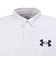 アンダーアーマー（UNDER ARMOUR）ゴルフウェア Mid ロゴ ロングスリーブ ポロシャツ 1388812 100