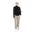 トミーアーマー（Tommy Armour）ゴルフウェア 長袖ヒートクロス ハーフジップ プルオーバー TANB24F070015 BLK