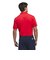 アディダス（adidas）ゴルフウェア 吸汗速乾 ファブリックミックス バックメッシュ 半袖シャツ KUH58-JF4887RED