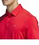 アディダス（adidas）ゴルフウェア 吸汗速乾 ファブリックミックス バックメッシュ 半袖シャツ KUH58-JF4887RED