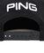 ピン（PING）ゴルフ 撥水 ツアーキャップ HW-T2501 BK 38205