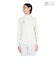 ルコックスポルティフ（lecoqsportif）ゴルフウェア 防寒 ヒートナビ 長袖 ハイネックシャツ LG4FLS81L WH00