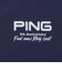 ピン（PING）ゴルフウェア モックネック プレーティング天竺 半袖ハイネックシャツ 621-5167307-120