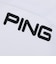 ピン（PING）ゴルフウェア モックネック 半袖 メッシュパネル ジャカード ハイネックシャツ 621-5167201-030