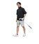 ハーレー（HURLEY）ゴルフウェア アウター 撥水 防風 ファントム レイン 半袖 プルオーバー MGRN251099-BLK