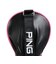 ピン（PING）ゴルフ フェアウェイウッド用 カラーコード ヘッドカバー HC-U2507 BK 38595 HC FW