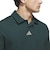 アディダス（adidas）ゴルフウェア ビヨンド ルーズフィット 長袖 ポロシャツ KKW56-JN3039 DGRN
