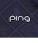 ピン（PING）ゴルフウェア Mr.PINGジャカード リラックス 半袖ポロシャツ 622-6160500-120