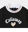 キャロウェイ（CALLAWAY）ゴルフウェア ラブキャロウェイ 半袖スウェット モックネック C26217203-1010