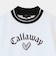 キャロウェイ（CALLAWAY）ゴルフウェア ラブキャロウェイ 半袖スウェット モックネック C26217203-1030