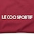 ルコックスポルティフ（lecoqsportif）ゴルフウェア 吸汗 半袖スウェット フーディ LG6FSW80L RD00
