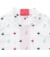 ルコックスポルティフ（lecoqsportif）ゴルフウェア 吸汗 総柄 長袖モックネックシャツ LG6FLS50L WH00