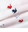 ルコックスポルティフ（lecoqsportif）ゴルフウェア 吸汗 総柄 長袖モックネックシャツ LG6FLS50L WH00