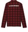 ルコックスポルティフ（lecoqsportif）ゴルフウェア チェック柄長袖シャツ LG6FLS01L RD00