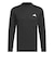 アディダス（adidas）ゴルフウェア クライマクール ジャカード 長袖ポロシャツ MBJ37-KG9976 BLK