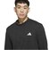 アディダス（adidas）ゴルフウェア クライマクール ジャカード 長袖ポロシャツ MBJ37-KG9976 BLK