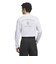 アディダス（adidas）ゴルフウェア クライマクール ジャカード 長袖ポロシャツ MBJ37-KG9975 WH