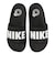 ナイキ（NIKE）サンダル オフコート スライド ブラック ホワイト BQ4639-012 シャワサン プール ビーチ レジャー クルーダウン 軽量 安定性