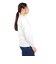 チャムス（CHUMS）長袖Tシャツ ロンT ブービーロゴTシャツ CH11-2275-W001 ホワイト バックプリント 綿100