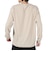 ジャックウルフスキン（JackWolfskin）長袖Tシャツ ロンT JP PAW IN ポケット長袖Tシャツ 5030821-5154 ベージュ