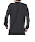 ジャックウルフスキン（JackWolfskin）長袖Tシャツ ロンT JP PAW IN ポケット長袖Tシャツ 5030821-6350 チャコールグレー 速乾