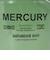マーキュリー（MERCURY）ブリキバケツ オーバル 蓋付き カーキ MEBUBOKH