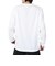 ジャックウルフスキン（JackWolfskin）長袖Tシャツ ロンT JP PAW IN ポケット長袖Tシャツ 5030821-5055 ホワイト