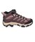 メレル（MERRELL）ハイキングシューズ 女性用 登山靴 山登り モアブ 3 シンセティック ミッド ゴアテックス 500184 BURGUNDY 防水透湿