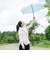 日傘 折りたたみ傘 晴雨兼用 遮光率99% 紫外線対策 軽量 カーボンイースリム 55 55619
