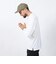 ジャックウルフスキン（JackWolfskin）長袖Tシャツ ロンT JP POCKET ポケットTシャツ V2 5022584-5018 ホワイト