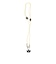 ホールドチューブ（Hold Tube）ショルダーストラップ 3mm HS-0402 イエロー 130cm