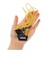 ホールドチューブ（Hold Tube）ショルダーストラップ 3mm HS-0402 イエロー 130cm