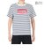 チャムス（CHUMS）Tシャツ 半袖 ロゴ CH01-2277-W075 ボーダー 綿100%