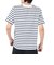 チャムス（CHUMS）Tシャツ 半袖 ロゴ CH01-2277-W075 ボーダー 綿100%