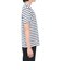 チャムス（CHUMS）Tシャツ 半袖 ロゴ CH01-2277-W075 ボーダー 綿100%