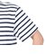 チャムス（CHUMS）Tシャツ 半袖 ロゴ CH01-2277-W075 ボーダー 綿100%