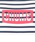 チャムス（CHUMS）Tシャツ 半袖 ロゴ CH01-2277-W075 ボーダー 綿100%