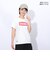 チャムス（CHUMS）ロゴ 半袖Tシャツ CH11-2277-W014 ホワイト×レッド