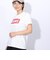チャムス（CHUMS）ロゴ 半袖Tシャツ CH11-2277-W014 ホワイト×レッド
