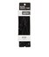 ホールドチューブ（Hold Tube）ショルダーストラップ 6mm HS-0201 ブラック 130cm