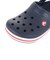 クロックス（crocs）ジュニアサンダル クロックバンド クロッグ キッズ ネイビー レッド 207006-485-2023 シャワサン レジャー水遊び プー…